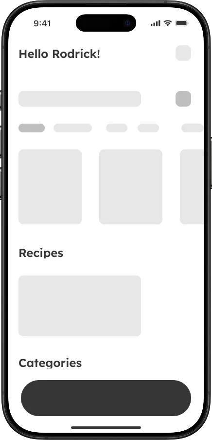 Low-fidelity screen