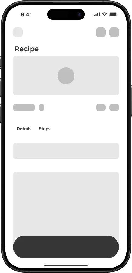 Low-fidelity screen