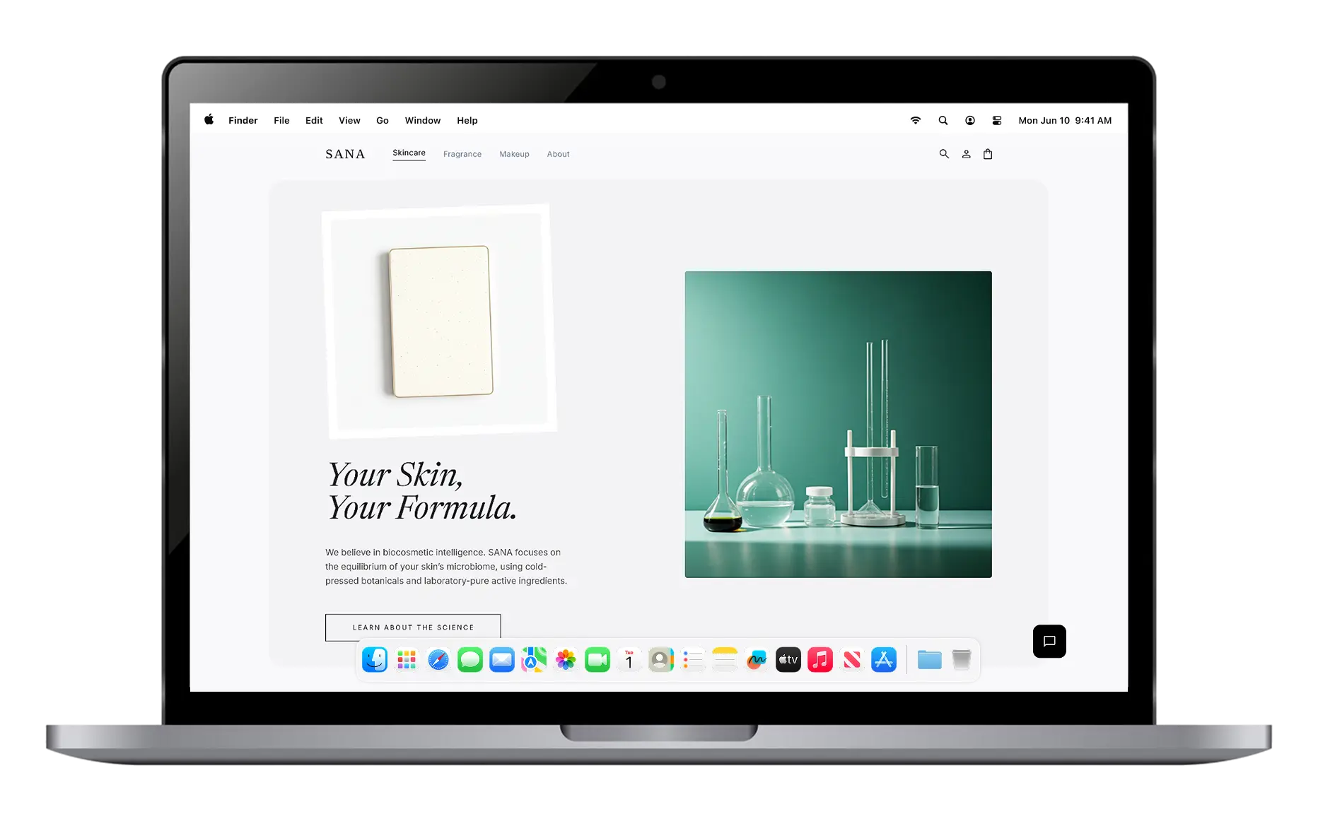 Sana desktop interface